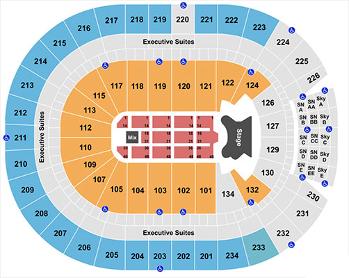 Elton John Cleveland Seating Chart